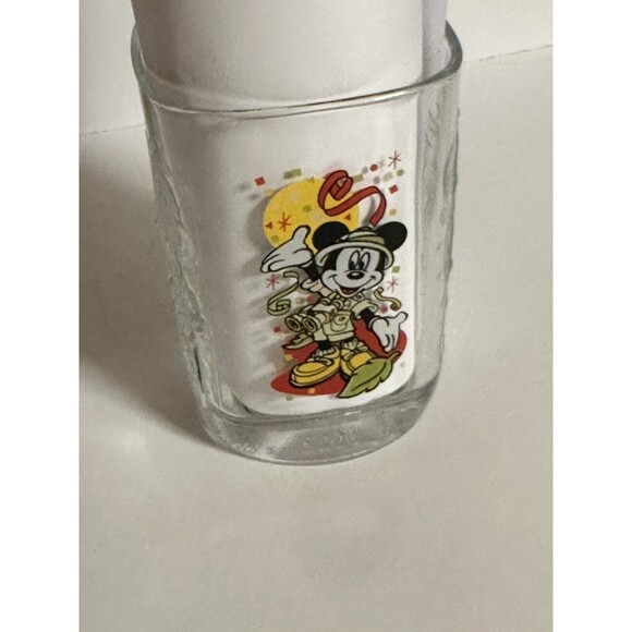 Walt Disney World Mickey Mouse Millennium 2000 Glass McDonalds Disney Studios - Picture 1 of 4